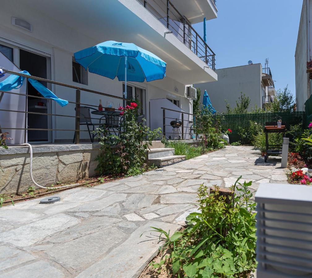 Halkidiki Beach Apartments 1 Nea Kallikratia Vergia Beach Nea Kallikrateia Ngoại thất bức ảnh