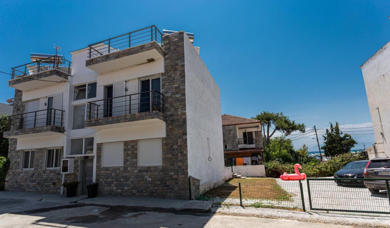 Halkidiki Beach Apartments 1 Nea Kallikratia Vergia Beach Nea Kallikrateia Ngoại thất bức ảnh